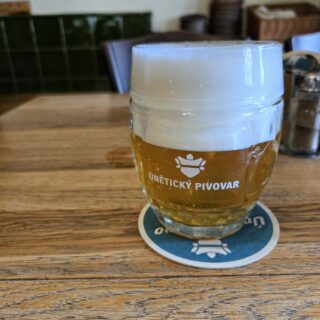 Únětické Pivo at Hostinec Na Slamníku